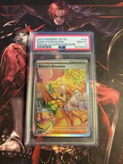 PSA 10 Bianca's Devotion 209/162 Temporal Forces 2024 SIR Pokemon Card TCG - Image 1