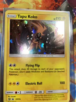 Tapu Koko - SM30A Alternate art- Pokemon Promo Sun & Moon Holo Rare Card NM - Image 4