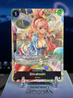 Shirahoshi Alt Art Card Op05-082 Prb01 One piece TCG English ENG - Image 1