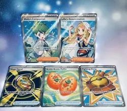 Pokemon Lillie's Determination #169 Bundle/Mega Evolution: Lot of 5 Cards 🔥🔥 - Image 1
