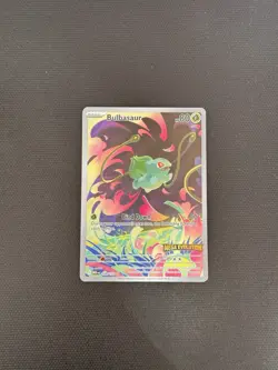 Bulbasaur 133/132 Pokemon TCG English Mega Evolutions Stamped Promo Card MINT - Image 1