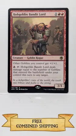 Hobgoblin Bandit Lord Adventures in the Forgotten Realms Regular - Image 1