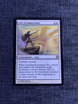 Gift Of Immortality - Theros - NM - MTG Magic The Gathering - Image 1