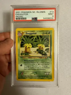2001 Pokemon Exeggutor Non Holo Southern Islands Promo 13/18 - PSA 9 Mint! WOTC - Image 2