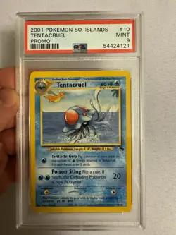 2001 Pokemon Tentacruel Non Holo Southern Islands Promo 10/18 - PSA 9 Mint! WOTC - Image 2