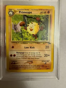 2001 Pokemon - Primeape Non Holo Southern Islands Promo 18/18 - PSA 9 Mint! WOTC - Image 3