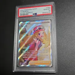 2022 Pokemon SWSH Silver Tempest #193 Full Art Serena Trainer PSA 10 Gem Mint - Image 1