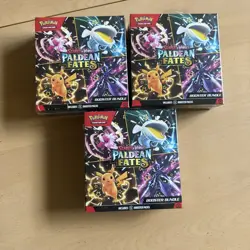 Pokemon TCG Scarlet & Violet Paldean Fates Booster Bundle - Lot Of 3 *IN HAND* - Image 1