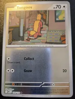Yungoos 109/132 Reverse Holo Common Mega Evolution Pokemon TCG - Image 1