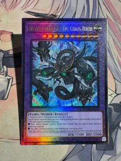 YuGiOh Asian English SUDA-AE034 Arcana Force EX - The Chaos Ruler Ultimate rare - Image 3