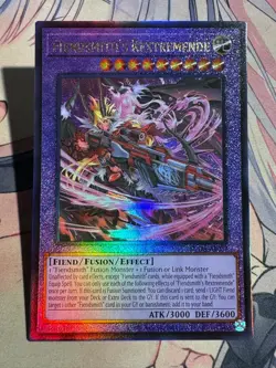 YuGiOh Asian English SUDA-AE037 Fiendsmith's Rextremende Ultimate rare - Image 1