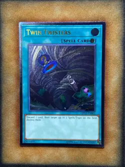 Yugioh Twin Twisters OP12-EN002 Ultimate Rare NM - Image 1