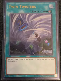 Yugioh Twin Twisters OP12-EN002 Unlimited Ultimate Rare Near Mint Fast Shipping! - Image 1