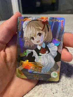Goddess StoryChisato Nishikigi - NS-08SSR-07TCG Anime Waifu Cards Card - Image 3