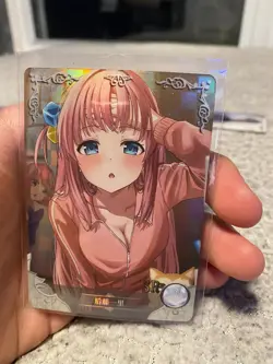 Goddess Story Hitori Gotoh - NS-2M10SR-08 TCG Anime Waifu Cards Card - Image 3