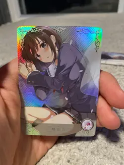 Goddess Story NS-08 SR-07 Megumi Kato TCG Anime Waifu Cards Card - Image 2