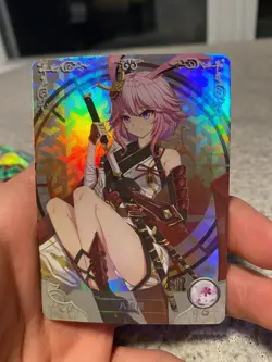 Goddess Story ns-08sr-26 TCG Anime Waifu Cards Card Yae Sakura Honkai - Image 3