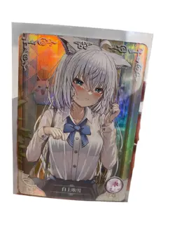 Goddess Story Shirakami SR NS-2M09SR-18 TCG Anime Waifu Cards Card - Image 1