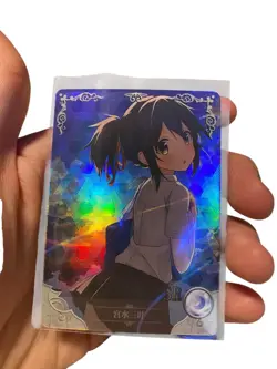 Goddess Story Mitsuha Miyamizu NS-2M10SR-12 TCG Anime Waifu Cards Card - Image 1
