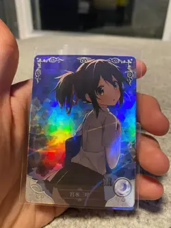 Goddess Story Mitsuha Miyamizu NS-2M10SR-12 TCG Anime Waifu Cards Card - Image 3