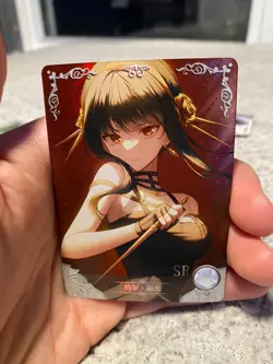 Goddess Story Yor Forger NS-2M10SR-07 TCG Anime Waifu Cards Card - Image 3