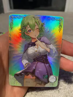 Goddess Story Musse Egret SR NS-08SR-25 TCG Anime Waifu Cards Card - Image 3