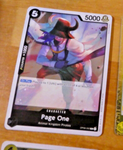 ONE PIECE TWO LEGENDS ENGLISH CARD HOLO RARE GAME CARTE OP08-092 R EN TCG NEUF - Image 1