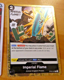 ONE PIECE TWO LEGENDS ENGLISH CARD HOLO RARE GAME CARTE OP08-094 EN NM - Image 1