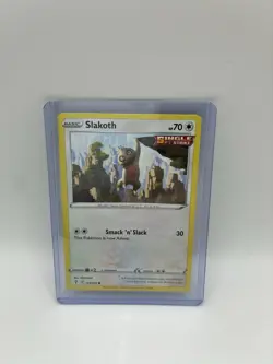 129/203 Slakoth | Common | Pokemon Trading Card Game SWSH07 Evolving Skies TCG - Image 1