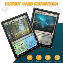 3 Colors Trading Card Sleeves，Plastic Card Sleeves Perfect Fit MTG Cards,TCG... - Image 2