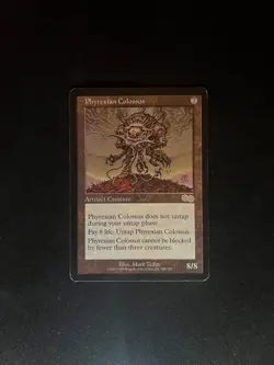 Phyrexian Colossus [Urza's Saga] Magic MTG Cards Light Play - Image 1