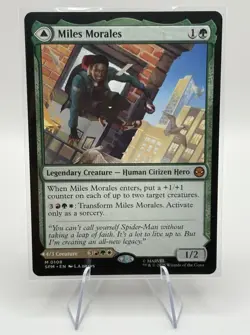 Miles Morales / Ultimate Spider-Man | Spider-Man (SPM) MTG Mythic Rare #108 |Reg - Image 3