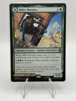 Miles Morales / Ultimate Spider-Man | Spider-Man (SPM) MTG Mythic Rare #108 |Reg - Image 4