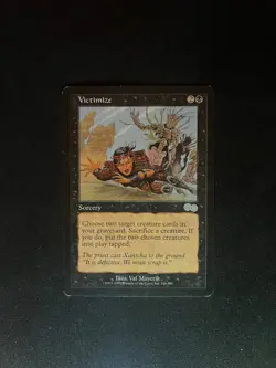 Victimize #166 (LP) [Urza's Saga] Magic MTG Cards - Image 1