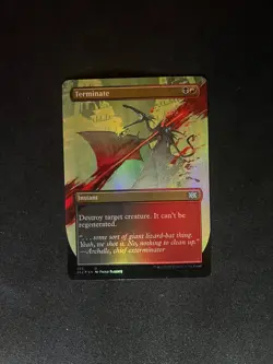 Terminate (Borderless) #389 (NM+) [Double Masters 2022 2X2] Magic MTG Cards - Image 1