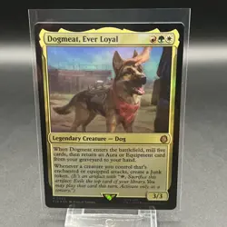 MTG Dogmeat Ever Loyal *FOIL* Universes Beyond: Fallout 0002 NM - Image 3