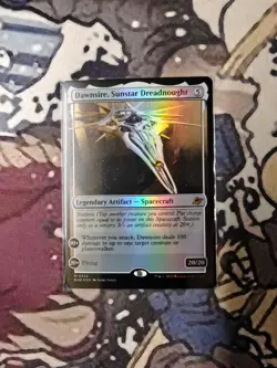 MTG - 1x Dawnsire Sunstar Dreadnought - Edge Of Eternities - Foil - NM - Image 1