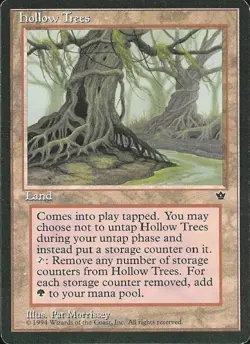 Hollow Trees - Light Play MTG Fallen Empires - Image 1