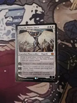 1x Elspeth, Storm Slayer MTG Tarkir: Dragonstorm NM Magic Regular - Image 1