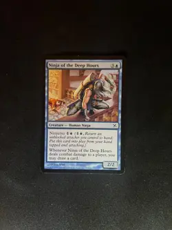 Ninja of the Deep Hours [Betrayers of Kamigawa] Light Play Magic MTG Cards - Image 1