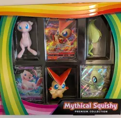 Pokemon Mythical Squishy Premium Collection Box *Factory Sealed* 820650809736 - Image 5