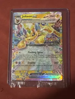 Jolteon ex Prismatic Evolutions Stamp Sealed Promo 030/131 Surprise Box Pokemon - Image 1