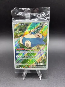 Snorlax 151 Promo Sealed Pokemon TCG 051 - Image 1