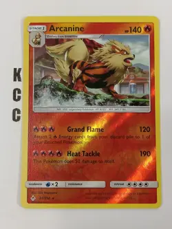 Arcanine 22/214 Unbroken Bonds Reverse Holo Pokemon TCG - Image 1
