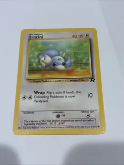 *1st Edition Dratini 53/82 Team Rocket Set - Pokemon NM - Image 1