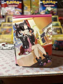 Pokemon Marnie Premium Pink Tournament Deck Box - Image 1
