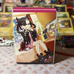 Pokemon Marnie Premium Pink Tournament Deck Box - Image 3