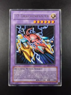 YUGIOH 2005 | YZ-TANK DRAGON | DR1-DE109 | GERMAN | RARE | VG - GOOD (PLAYED) - Image 1