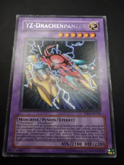 YUGIOH 2005 | YZ-TANK DRAGON | DR1-DE109 | GERMAN | RARE | VG - GOOD (PLAYED) - Image 5