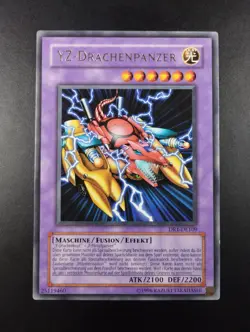 YUGIOH 2005 | YZ-TANK DRAGON | DR1-DE109 | GERMAN | RARE | EXCELLENT - VG - Image 1